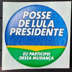 Adesivo Posse do Presidente Lula 2003 5