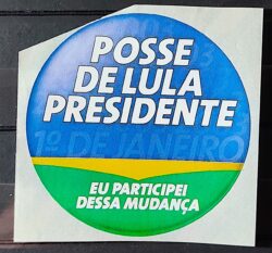 Adesivo Posse do Presidente Lula 2003 6