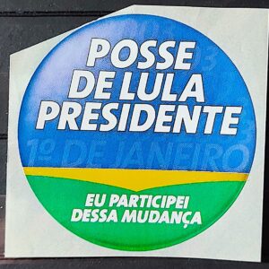 Adesivo Posse do Presidente Lula 2003 6
