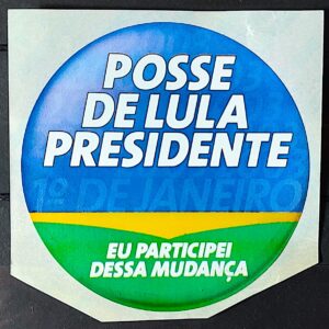 Adesivo Posse do Presidente Lula 2003 7
