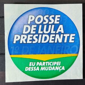 Adesivo Posse do Presidente Lula 2003 8
