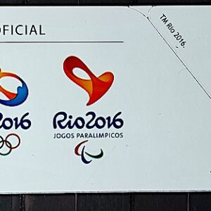 Adesivos Etiqueta Olimpiadas Paralimpiadas Rio 2016