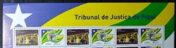 C 3147 SP 226 Selo Personalizado Tribunal Justica Piaui 2011 Com Vinheta Externa