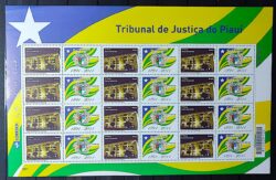 C 3147 SP 226 Selo Personalizado Tribunal Justica Piaui 2011 Folha