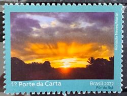 C 4047 Selo Por do Sol Norte Amazonas Presidente Figueiredo 2022