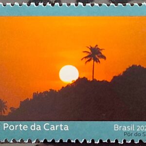 C 4048 Selo Por do Sol Nordeste Bahia Conde Barra do Itariri 2022