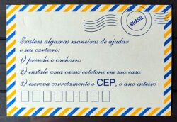 Calendario Correios 1999 Ensinando Uso do CEP