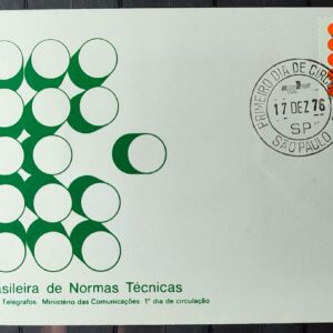 Envelope FDC 111 1976 ABNT CBC CPD SP