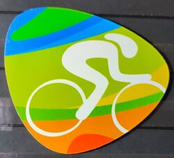 Placa Ciclismo Olimpiadas Rio 2016