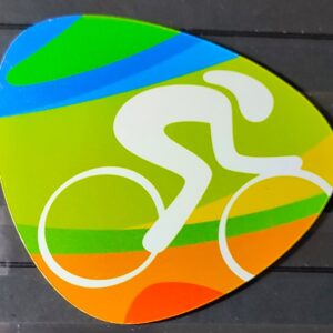 Placa Ciclismo Olimpiadas Rio 2016