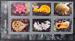 C 3821 Selo Diversidade de Fungos 2019 Vinheta Correios