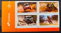 C 3836 Selo Rally dos Sertoes Carro Moto 2019 Vinheta Correios