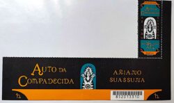 C 3988 Selo Auto da Compadecida Ariano Suassuna Literatura 2021 Com Vinheta