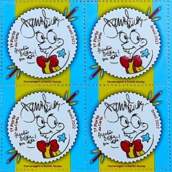 C 4053 Selo Daniel Azulay Educacao Infantil 2022 Quadra