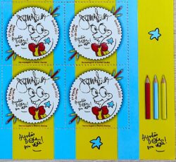 C 4053 Selo Daniel Azulay Educacao Infantil 2022 Quadra Vinheta Inf Dir