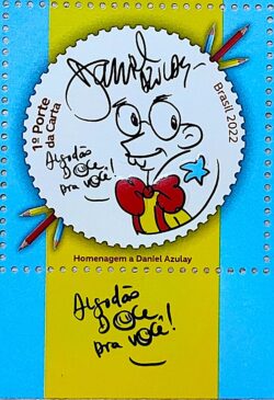 C 4053 Selo Daniel Azulay Educacao Infantil 2022 Vinheta Inf Central