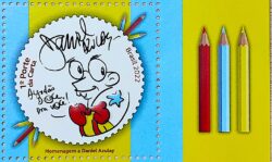 C 4053 Selo Daniel Azulay Educacao Infantil 2022 Vinheta Lapis Dir