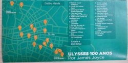 C 4054 Vinheta do Selo Relacoes Diplomaticas Irlanda Literatura Ulysses James Joyce 2022