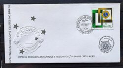 Envelope FDC 116 1977 Lions Clube CBC e CPD AM