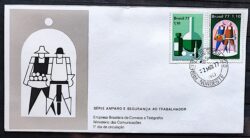 Envelope FDC 118 1977 Amparo e Seguranca CPD Noroeste 2