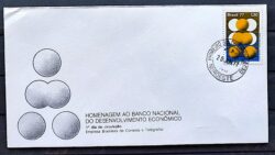 Envelope FDC 122 1977 BNDE CPD Noroeste 3