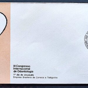 Envelope FDC 125 1977 Odontologia Saude CPD Noroeste 1