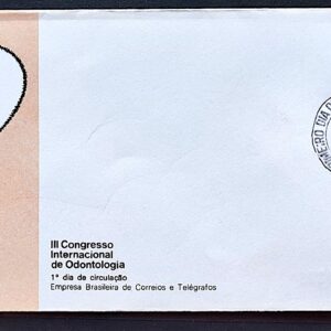 Envelope FDC 125 1977 Odontologia Saude CPD Noroeste 2