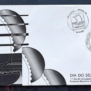 Envelope FDC 127 1977 Dia do Selo CBC e CPD Noroeste 1