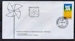 Envelope FDC 131 1977 Semana da Patria CBC e CPD Brasilia 1