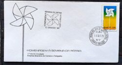 Envelope FDC 131 1977 Semana da Patria CBC e CPD Campo Grande