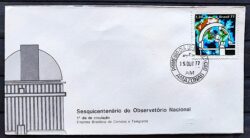 Envelope FDC 134 1977 Observatorio Nacional CPD AM 1