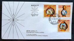 Envelope FDC 138 1977 Natal Religiao Presepio CBC e CPD AM 2
