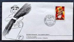 Envelope FDC 144 1977 Diplomacia Direito CPD AM 1