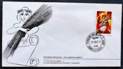 Envelope FDC 144 1977 Diplomacia Direito CPD AM 2