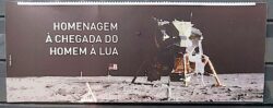 Vinheta do Selo C 3831 Selo Chegada do Homem a Lua 2019