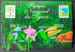 B 163 Bloco Parque Nacional da Tijuca Beija Flor Fauna Flora 2011 Sem Codigo de Barras 5