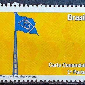 C 2963 Selo Despersonalizado Brasilia Sonho e Realidade Turismo 2010 Bandeira