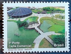 C 2988 Selo Despersonalizado Para Turismo 2010 Mangal das Garcas Belem