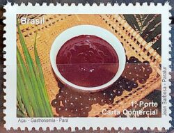 C 2992 Selo Despersonalizado Para Turismo 2010 Acai Gastronomia