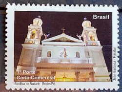 C 2995 Selo Despersonalizado Para Turismo 2010 Basilica de Nazare Igreja Religiao