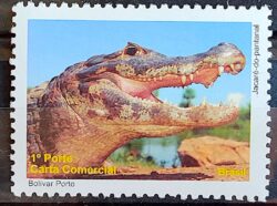 C 3007 Selo Despersonalizado Pantanal Turismo 2010 Jacare