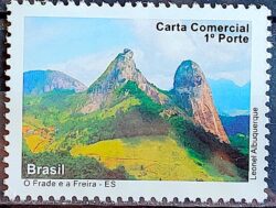 C 3015 Selo Despersonalizado Espirito Santo 2010 O Frade e a Freira