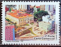 C 3019 Selo Despersonalizado Espirito Santo Turismo 2010 Palacio Anchieta Arquitetura