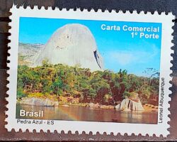 C 3022 Selo Despersonalizado Espirito Santo Turismo 2010 Pedra Azul