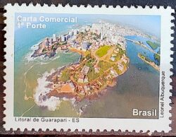 C 3024 Selo Despersonalizado Espirito Santo Turismo 2010 Guarapari
