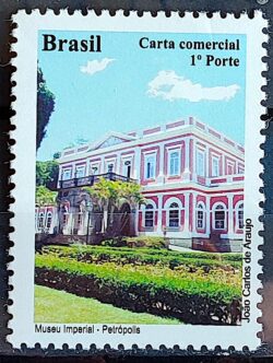 C 3040 Selo Despersonalizado Maravilhas do Rio de Janeiro Turismo 2010 Museu Imperial Petropolis