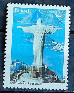 C 3043 Selo Despersonalizado Maravilhas do Rio de Janeiro Turismo 2010 Cristo Redentor