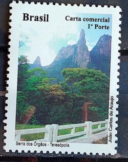 C 3044 Selo Despersonalizado Maravilhas do Rio de Janeiro Turismo 2010 Serra dos Orgaos Teresopolis