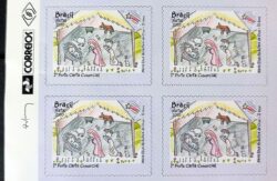 C 3051 Selo Religiao Natal Presepio 2010 Quadra