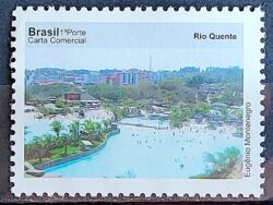 C 3068 Selo Despersonalizado Goias Turismo 2010 Rio Quente